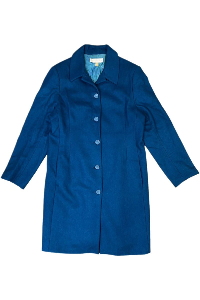 Sharon Steed - Teal Coat