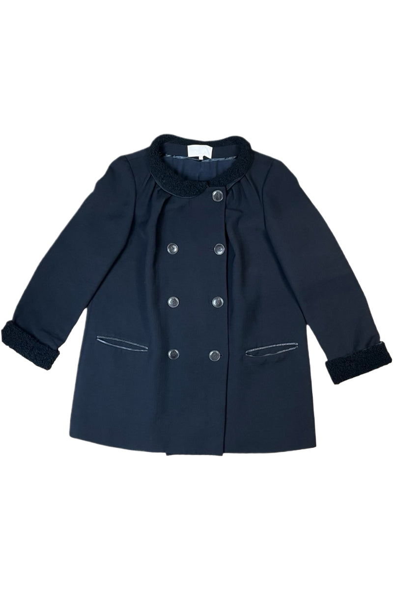 Vanessa Bruno - Double-Breasted Peacoat