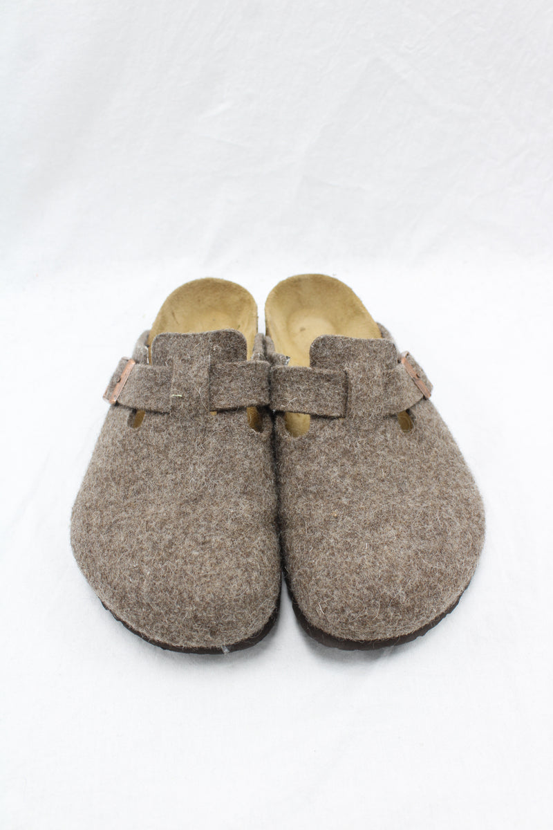 Birkenstock - Wool Boston Clogs