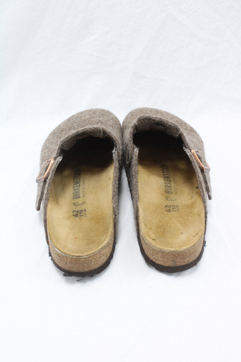 Birkenstock - Wool Boston Clogs