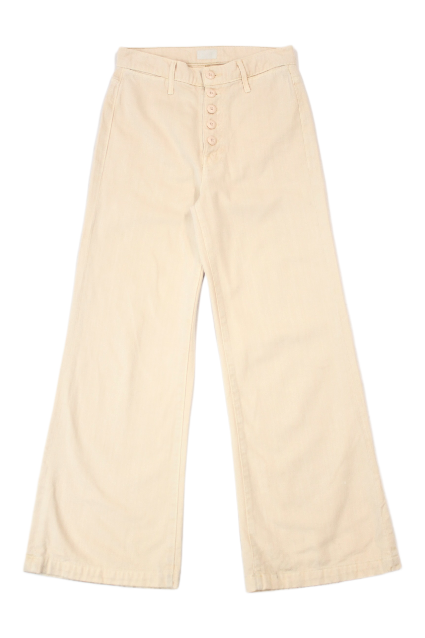 Mother - Exposed Button Jeans