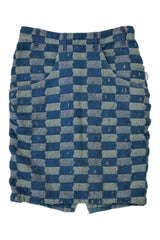Woven Pencil Skirt