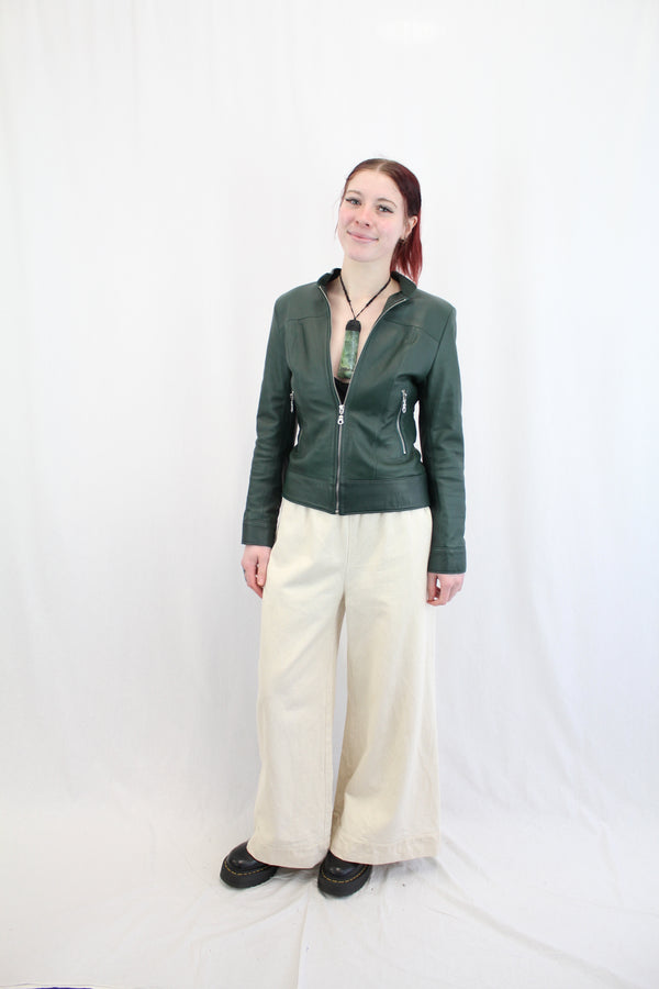 Otsu - Cotton Wide Leg Pants