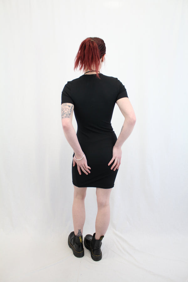 All Things Golden - Ribbed Mini Dress