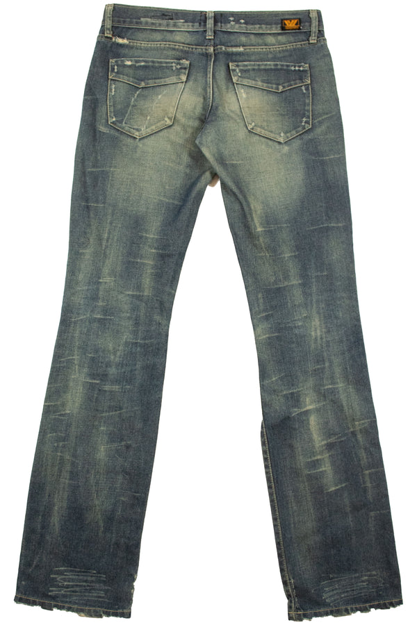 HY Mo - 'Hipster Straight' Jeans