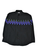 Cobra - 100% Silk Flame Shirt