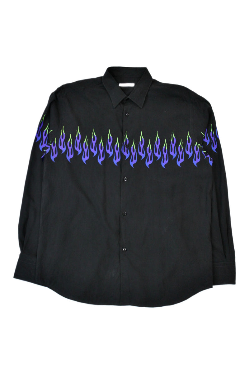 Cobra - 100% Silk Flame Shirt