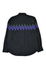 Cobra - 100% Silk Flame Shirt