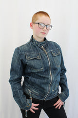 Diesel - Denim Biker Jacket