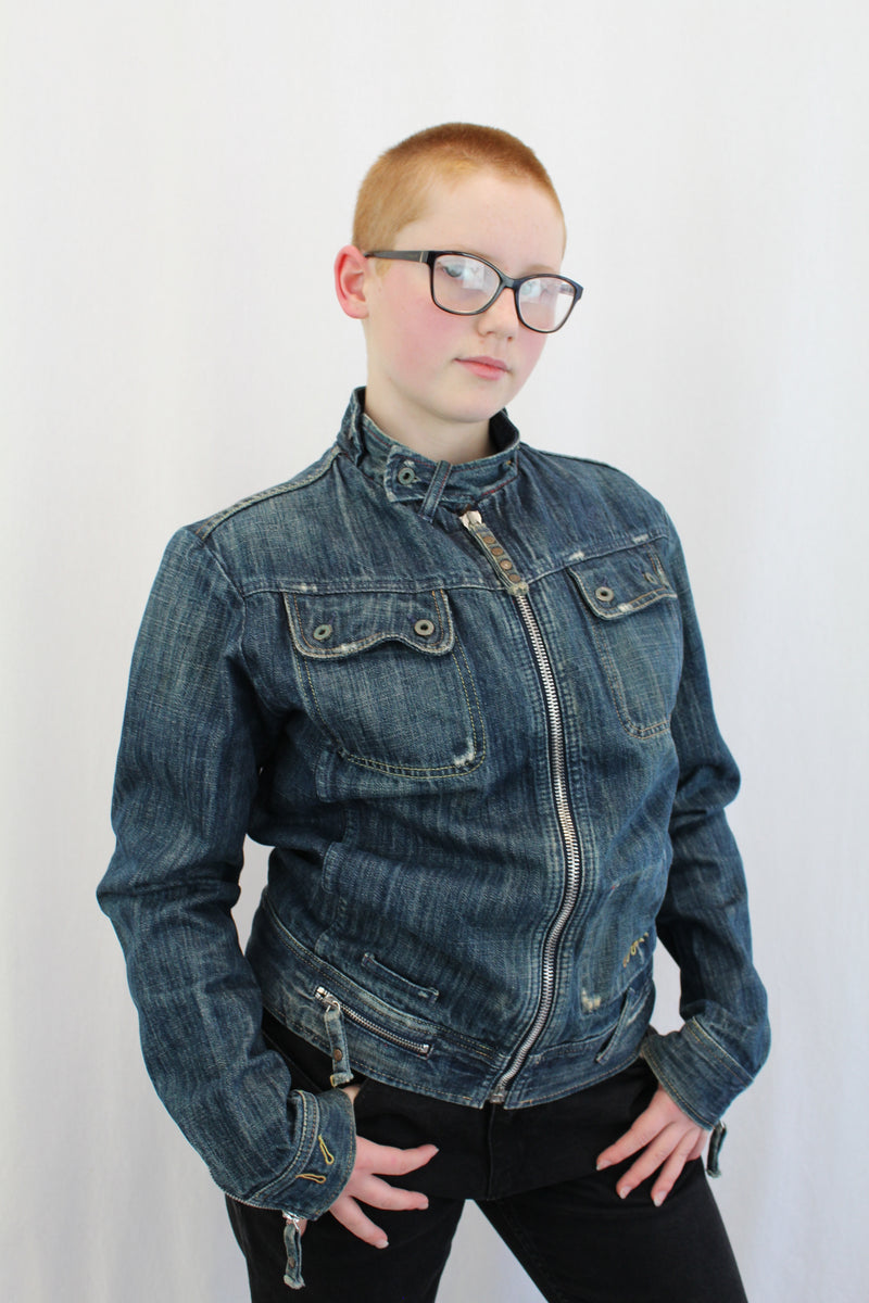 Diesel - Denim Biker Jacket