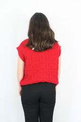 Sass - Poppy Button Knit Vest