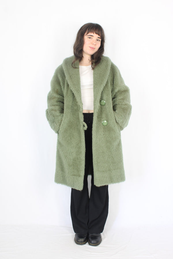 Brooklin - Vintage Brushed Wool Coat