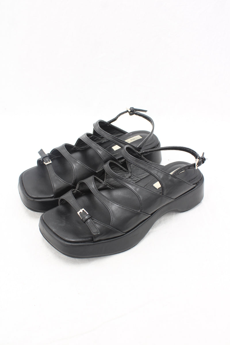 The Lime - Vintage Strappy Sandals