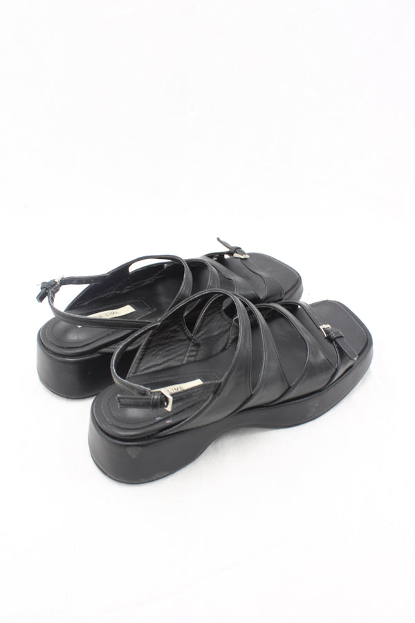 The Lime - Vintage Strappy Sandals