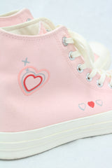 Converse - Y2K Heart Chucks
