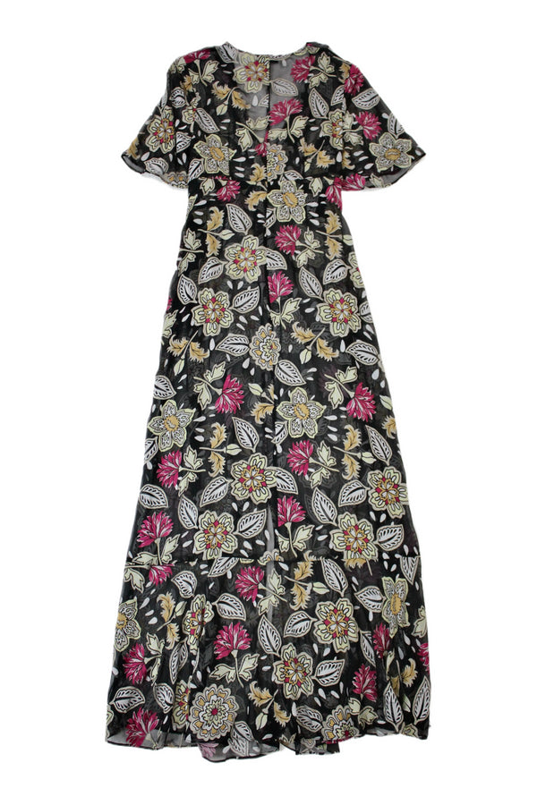 Rag & Bone - Sheer Floral Maxi Dress