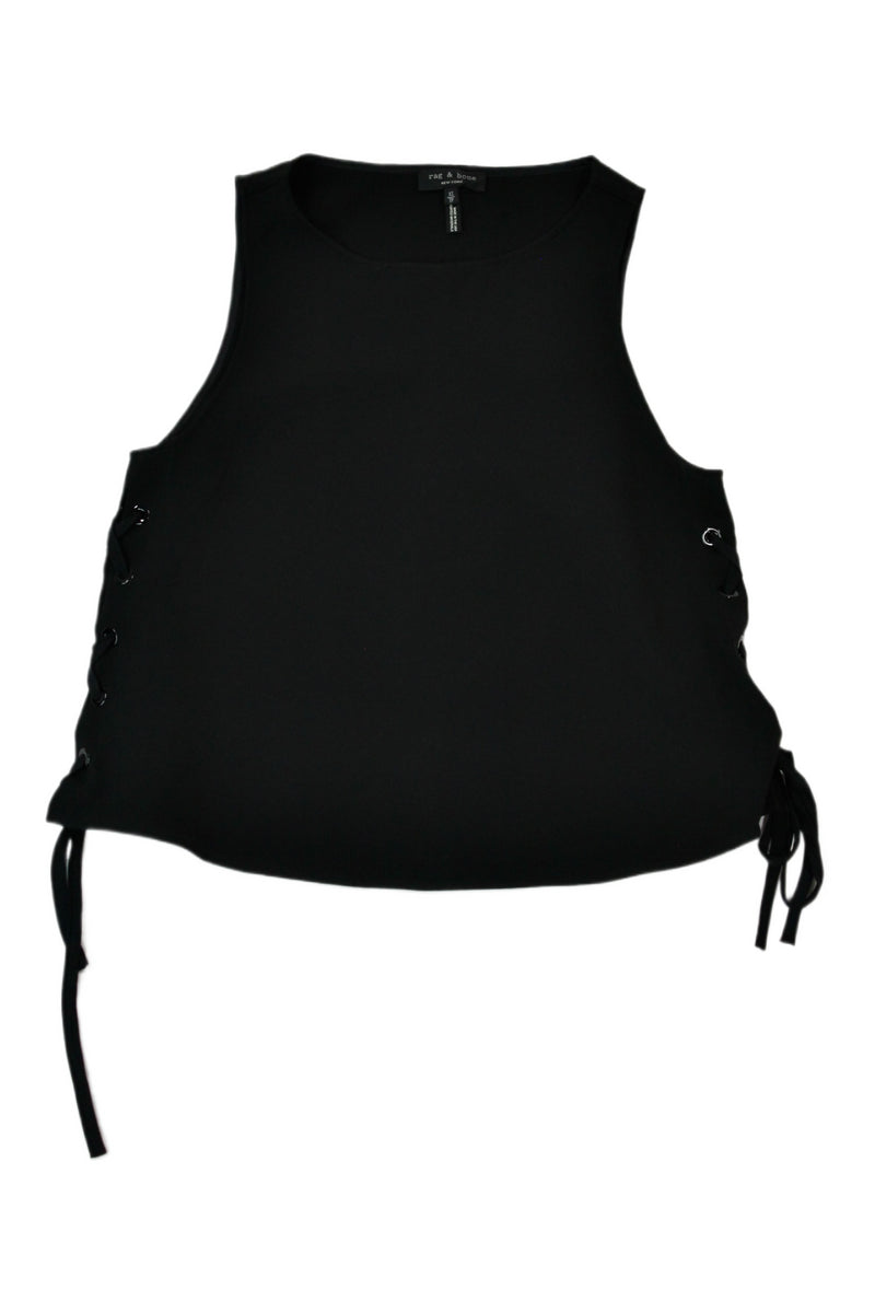 Rag & Bone - Lace Up Side Top