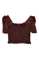 Folkie - Shirred Blouse