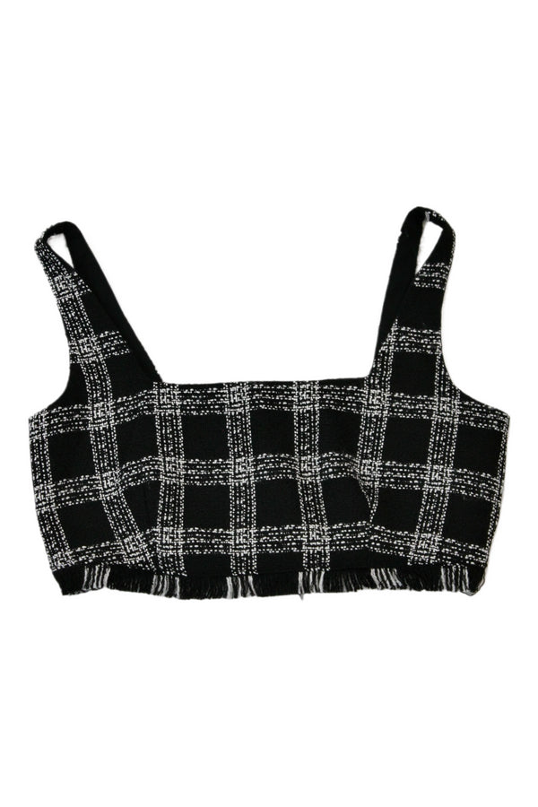 House of Harlow - Tweed Crop