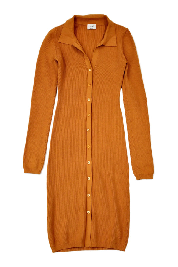 Wilfred - Rib Knit Midi Dress