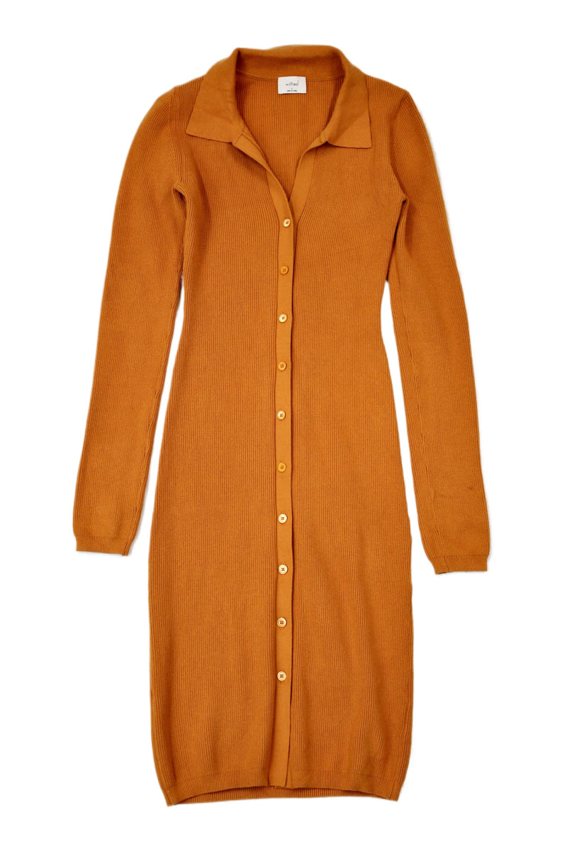 Wilfred - Rib Knit Midi Dress