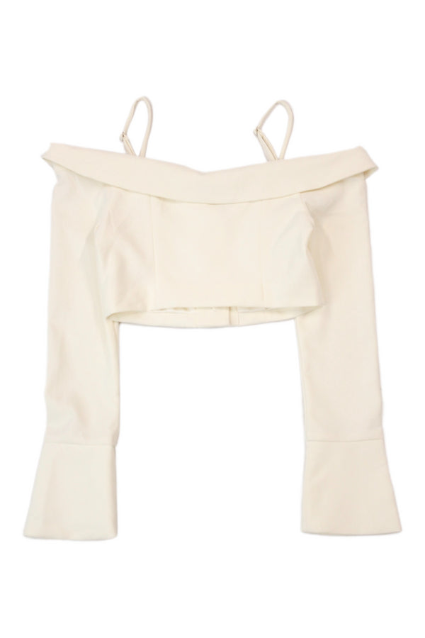 Camila Coelho - Button Front Crop