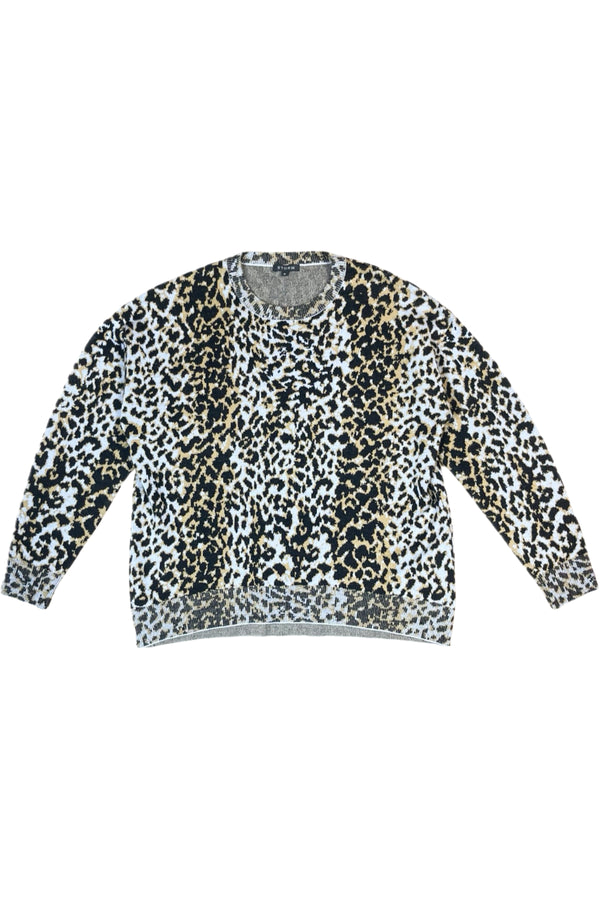 Storm - Merino Leopard Jumper