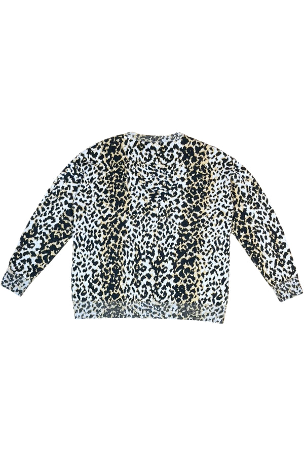 Storm - Merino Leopard Jumper