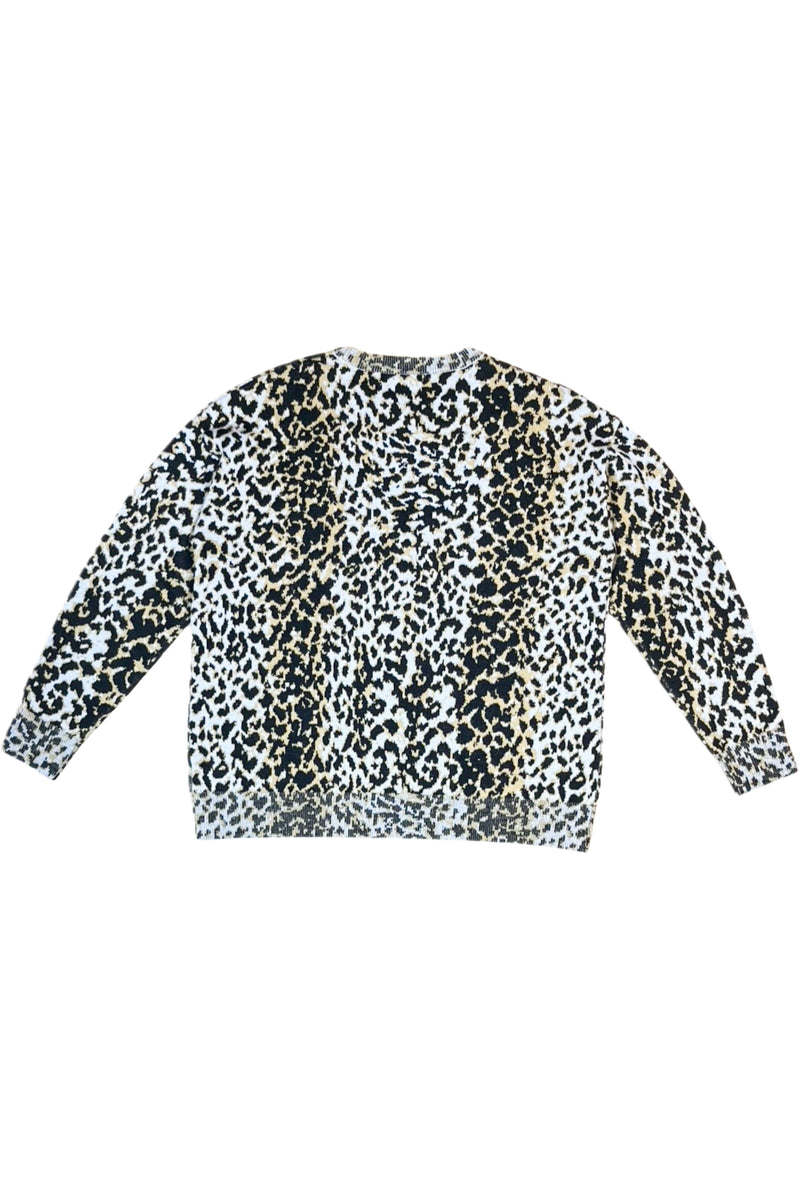 Storm - Merino Leopard Jumper