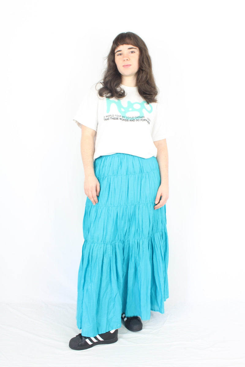 Country Road - Tiered Maxi Skirt