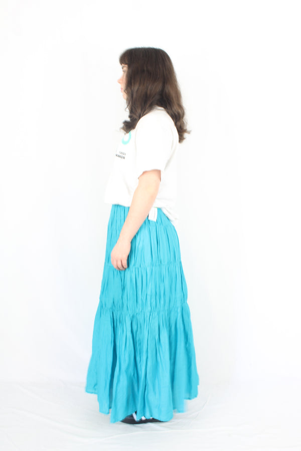 Country Road - Tiered Maxi Skirt