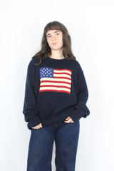 LA Vintage - USA Flag Jumper