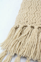 Ruby - Chunky Tassel Scarf