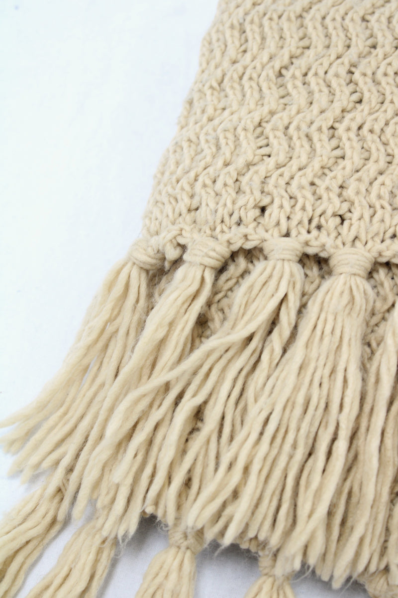Ruby - Chunky Tassel Scarf