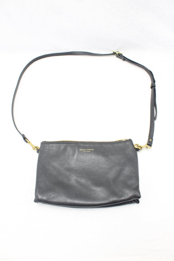 Deadly Ponies - Leather Crossbody Bag