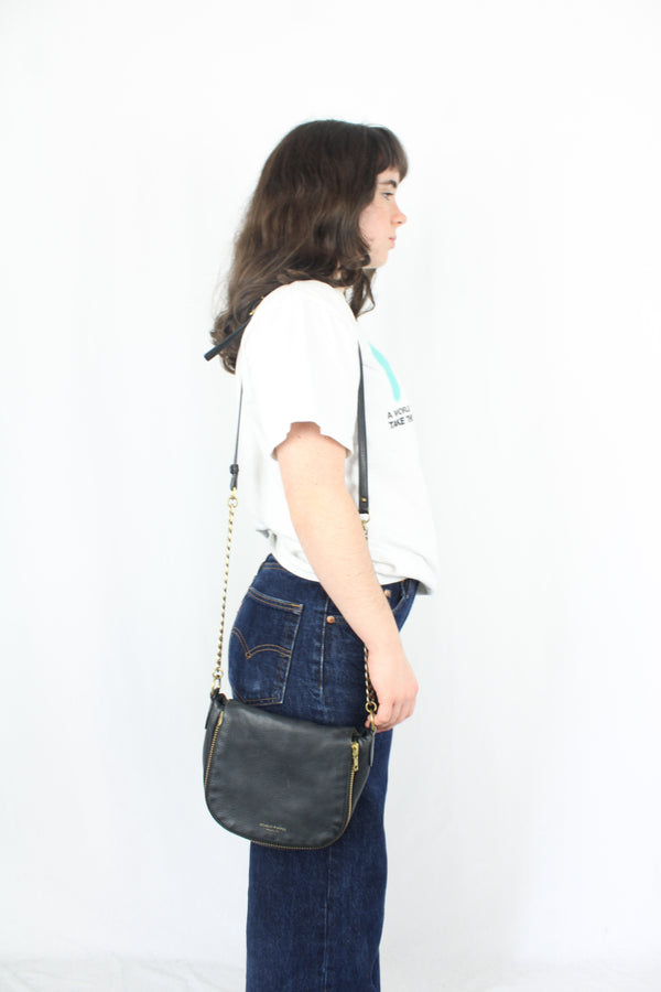 Deadly Ponies - Leather Zip Flap Bag