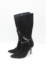 Versace - Stiletto Suede Boots