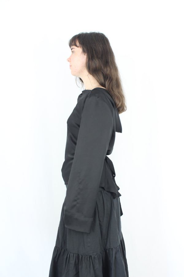Ruby - Satin Firebird Blouse