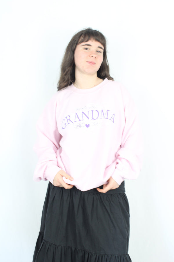 Gildan - "Blessed To Be A Grandma" Crewneck
