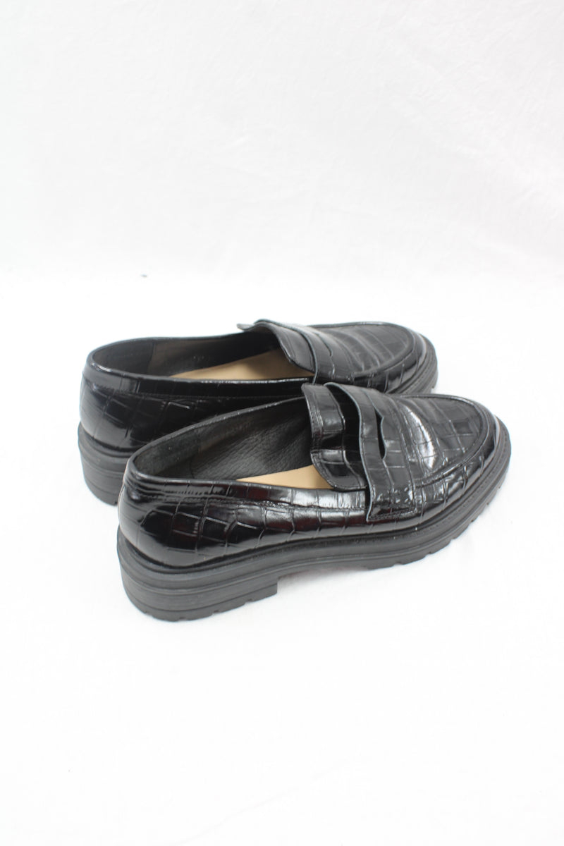 Isabella Anselmi - Croc Leather Loafers