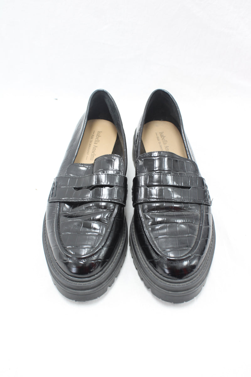 Isabella Anselmi - Croc Leather Loafers