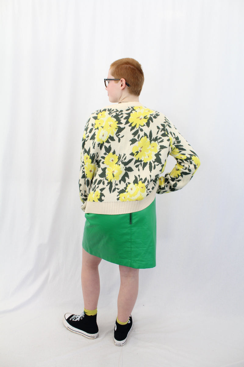 Superette - Leather Mini Skirt