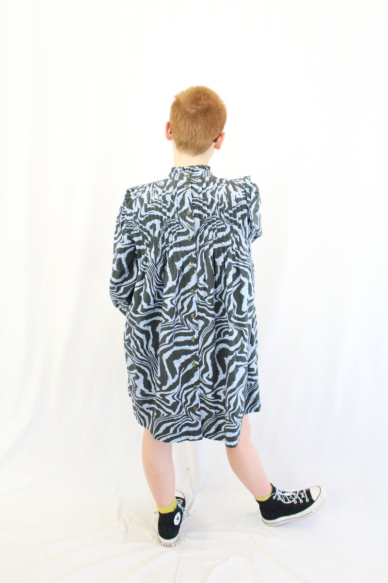 Ganni - Pleated Mini Dress
