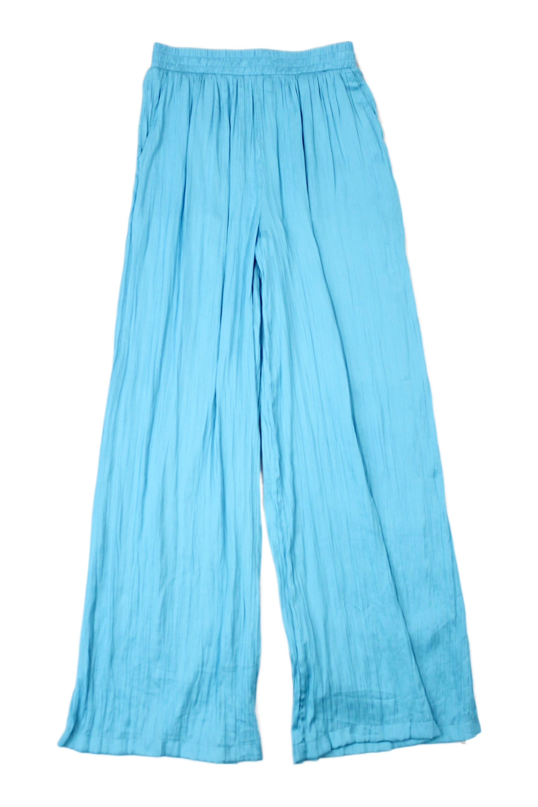 L'Agence - Plise Effect Satin Pants