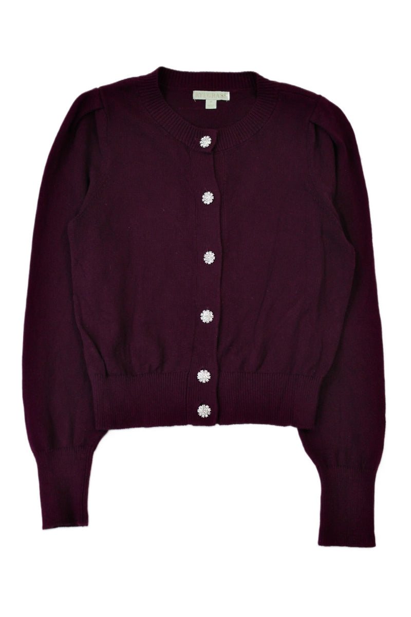 Ryegrass - Crystal Button Cardigan