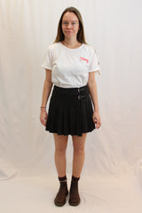 Neon Hart Mini Skirt