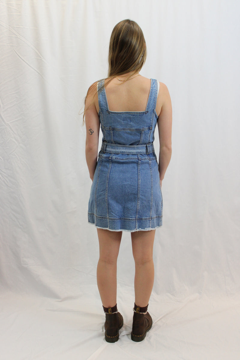 Aje Denim Mini Dress