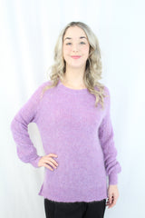 Blue Illusion - Mohair Blend Jumper