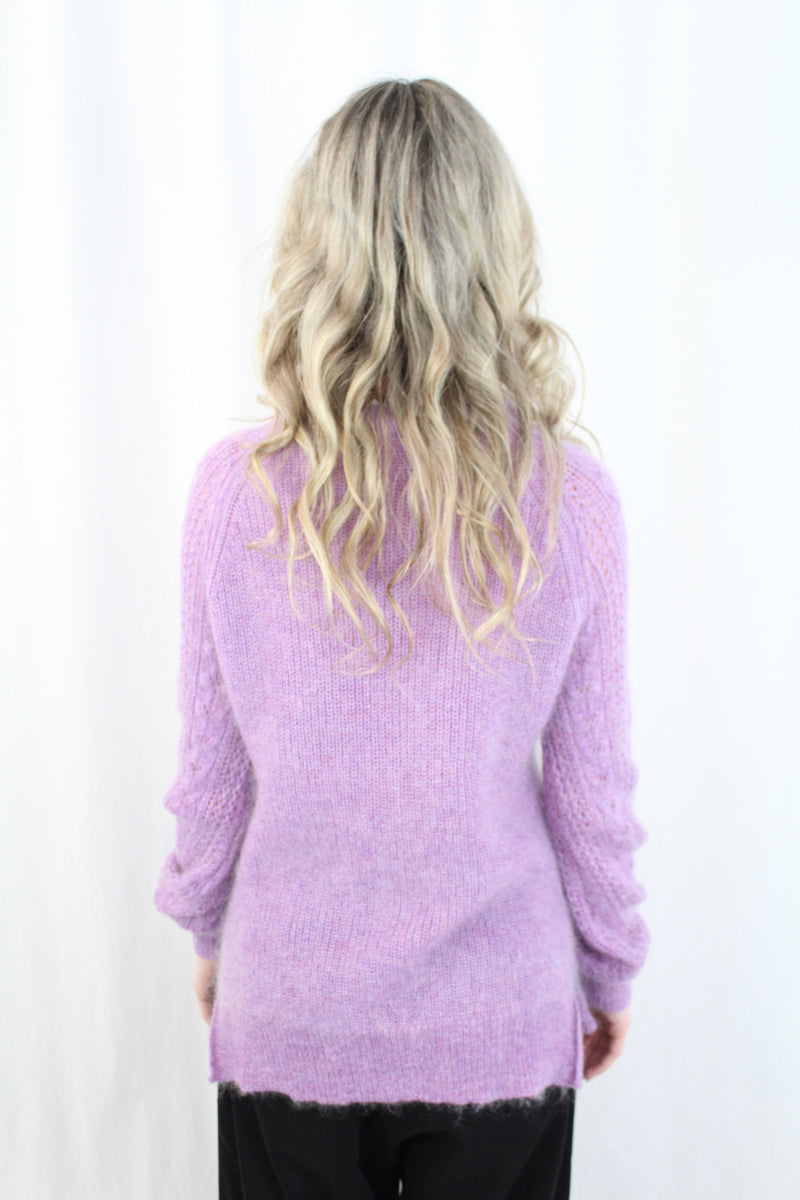 Blue Illusion - Mohair Blend Jumper