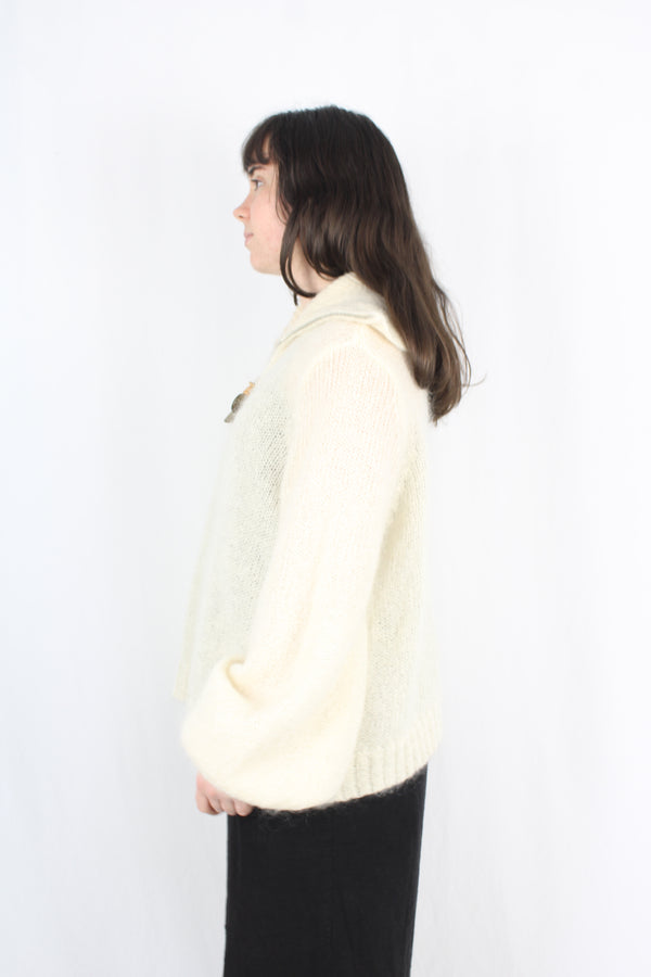 Marle - Mohair Zip Jumper